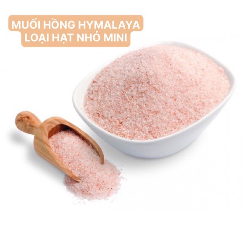 Muối hồng Himalaya nhập khẩu 100gr - Tẩy tbc, ngừa mụn, sáng da ( làm đẹp và ăn uống )
