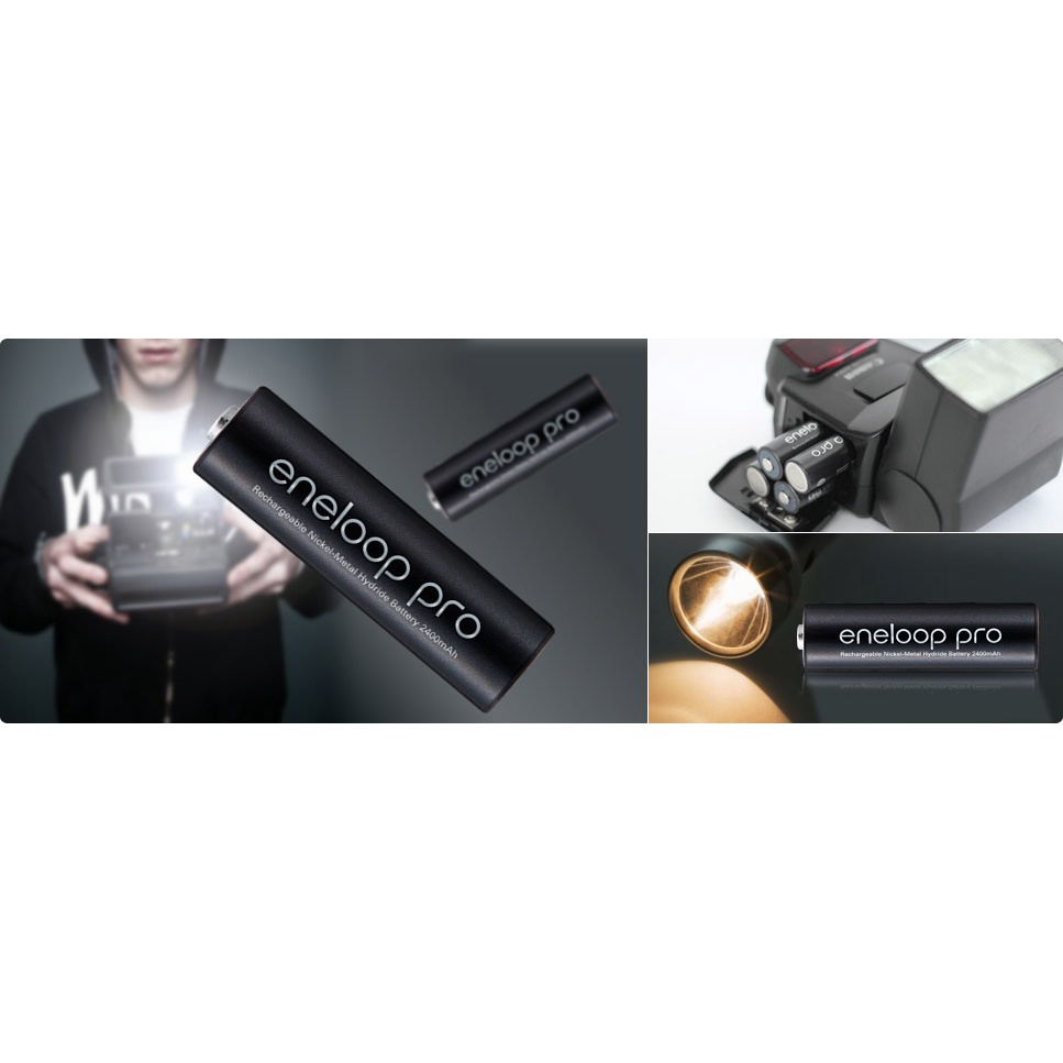 Pin sạc AA Panasonic Eneloop pro 2550 mAh chính hãng