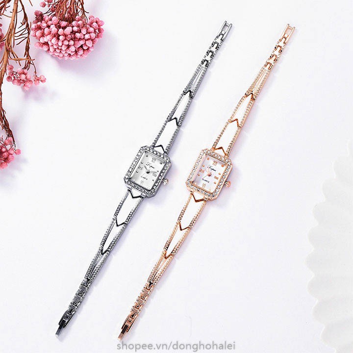 Đồng hồ nữ LVP03 LVPAI dây thép cao cấp phong cách nữ tính ngọt ngào | BigBuy360 - bigbuy360.vn