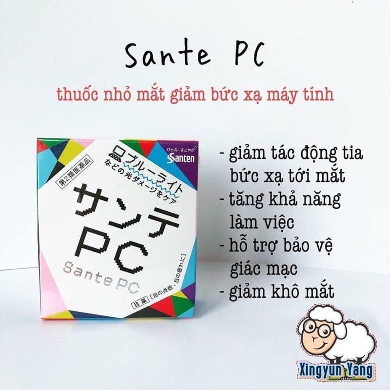 Nhỏ Mắt PC Nhật Bản 15ml - Chống Ánh Sáng Xanh