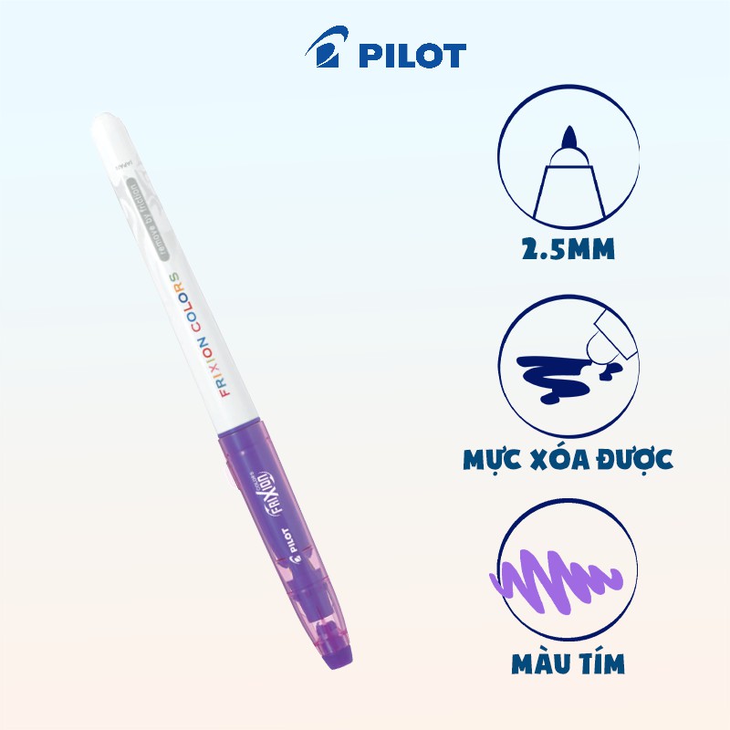 Bút dạ quang Pilot Frixion Colors dạ quang xóa được