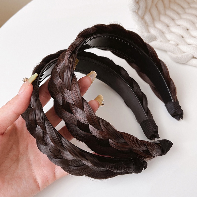 Tóc Giả Xương Cá Handmade Dày Dặn Thời Trang Dành Cho Nữ