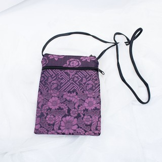 Túi đeo chéo mini lụa