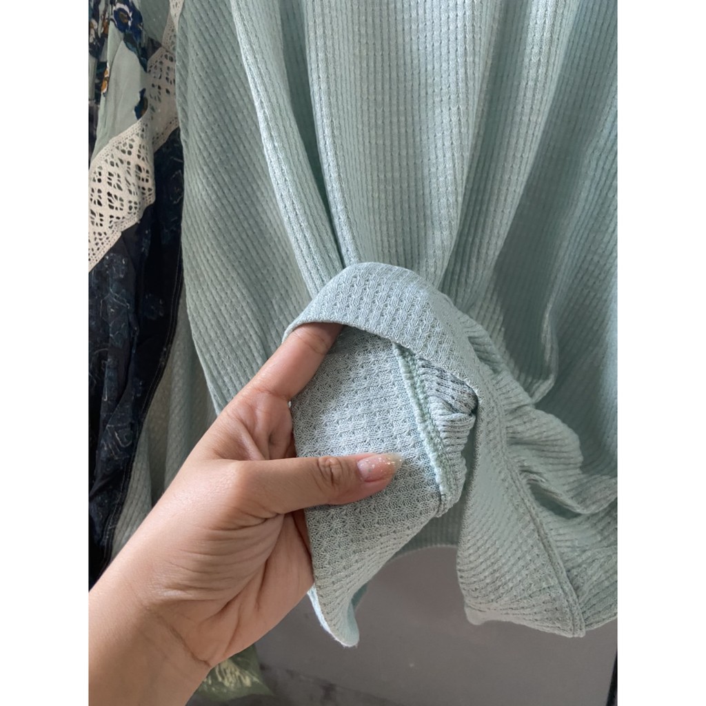 ÁO LEN TAY PHỐI FREE PEOPLE