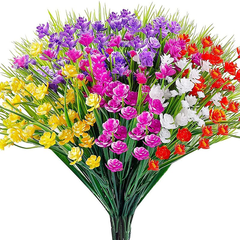 Bó Hoa Gypsophila Nhân Tạo Dùng Cho Trang Trí Tiệc Cưới hoa giả để bàn cao cấp trang trí nhà  hoa trang tri hoa gia chùm hoa giả