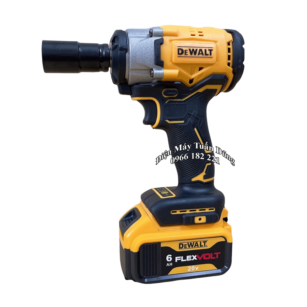 Máy siết bulong dùng pin không chổi than DE.WALT 700NM - Tặng kèm 1 đầu chuyển bulong sang khoan + 1 đầu chuyển bắt vít