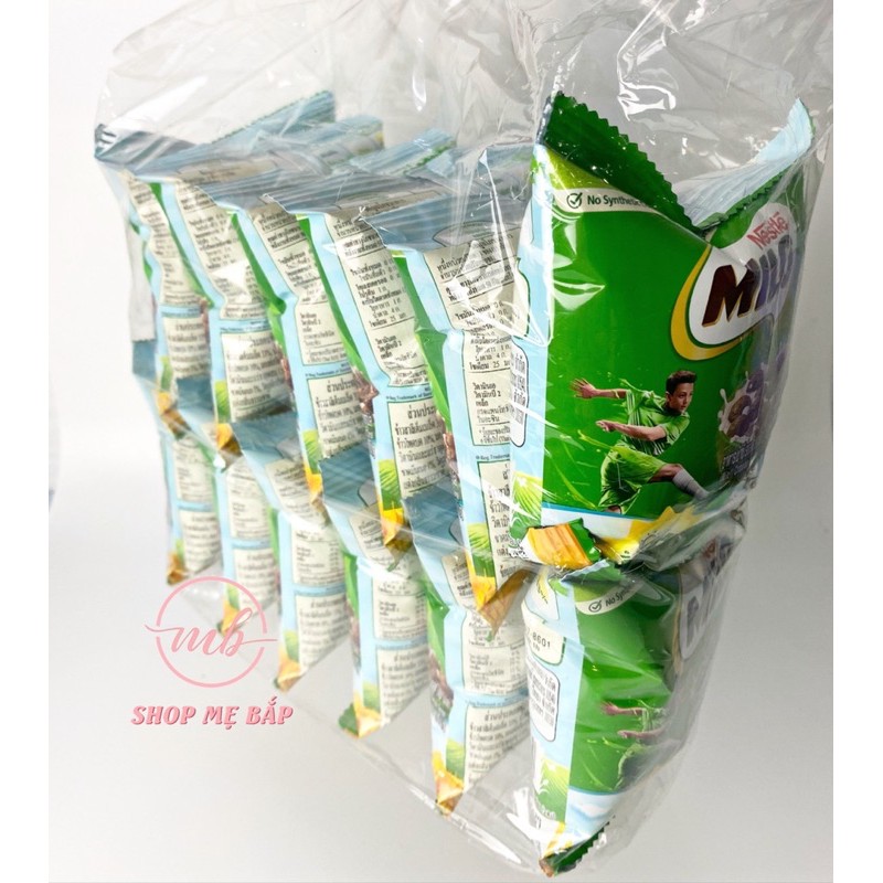 Ngũ Cốc Ăn Sáng Milo Nestle Thái lan - Gói 15 gram - Dùng cho bé từ 6 tuổi [Date 04/2022]