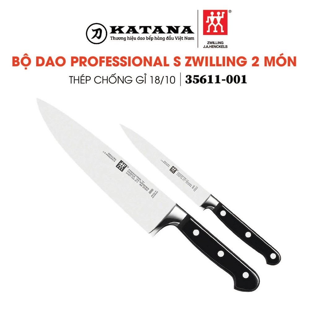 ZWILLING - Bộ dao Professional S - 2 món