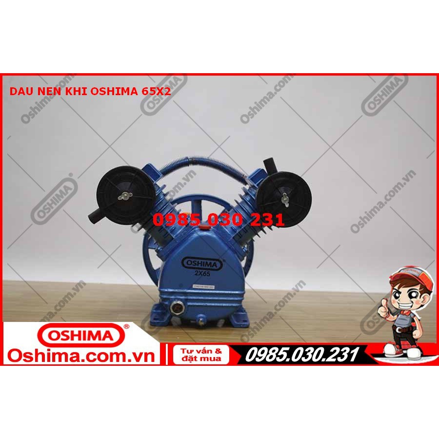 Đầu nén khí OSHIMA 65x2