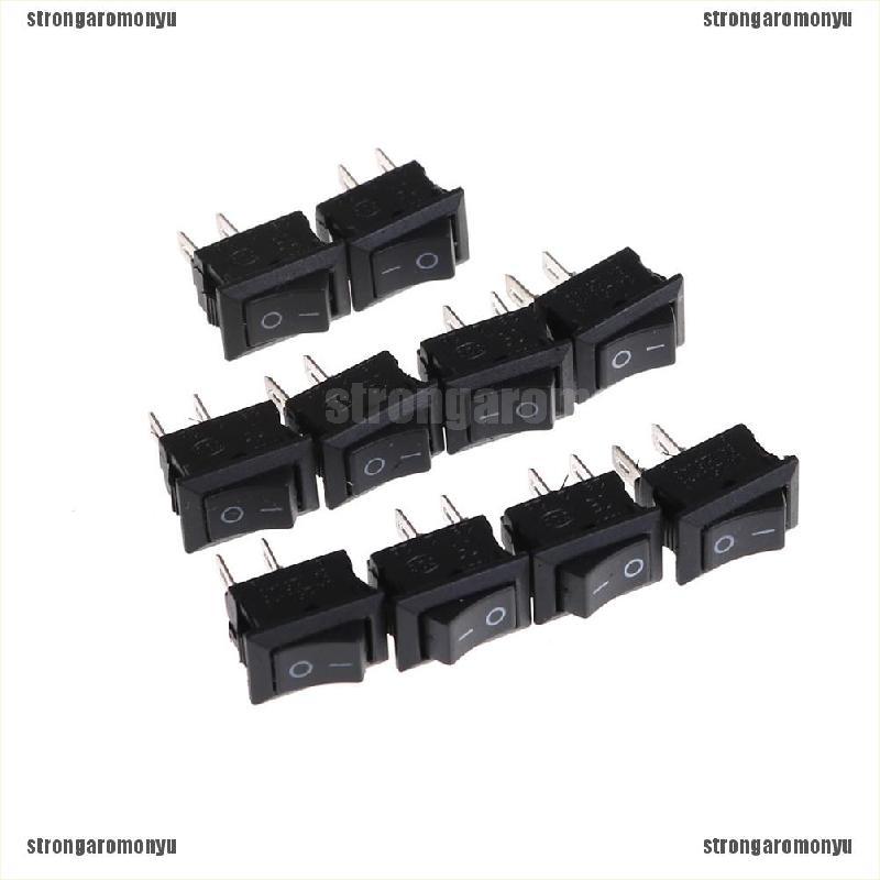 Bộ 10 Công Tắc Kcd1-11 250vac / 3a 6a 125v Ac 2p