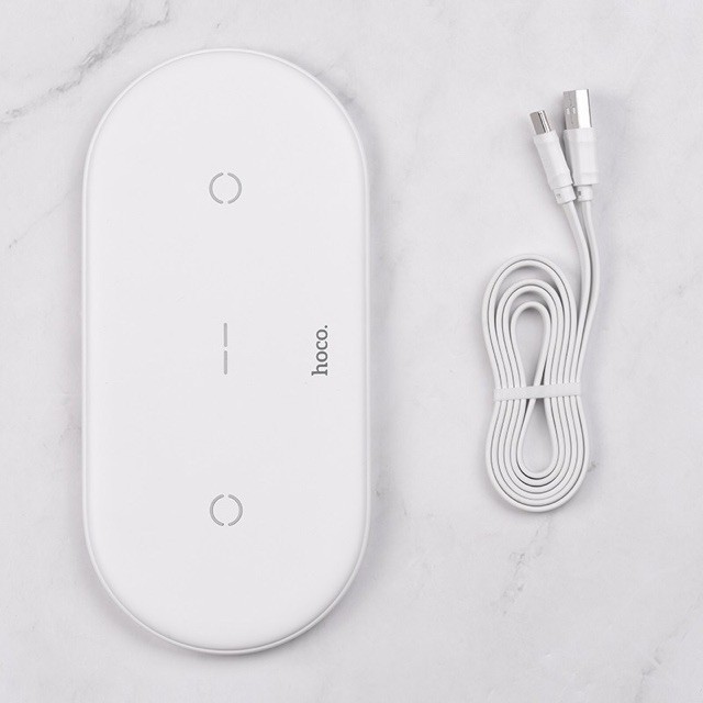 [ HOT HOT HOT] Đế sạc không dây Chính Hãng hoco. CW23 hỗ trợ sạc nhanh 10w cho iphone,samsung,oppo...