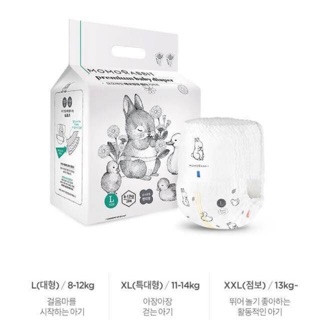 Bỉm quần momo rabit L28/xl22/xxl18 nội địa Hàn Quốc