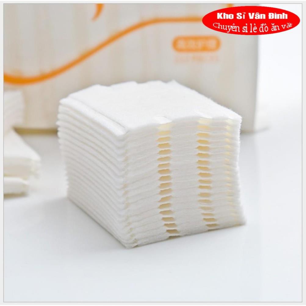 Bông tẩy trang 3 lớp Cotton Pads [Túi 222 miếng] ( Sale sock tuyển khách sỉ)