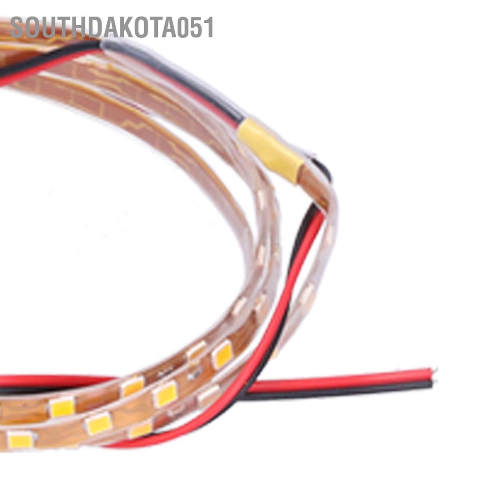 Southdakota051 90cm LED Strip 90 Lamp Chips Decorative Ambient Lighting 12V Universal for Car Motorcycle