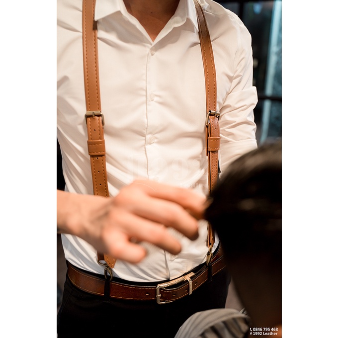 Dây đai chữ y nam full da