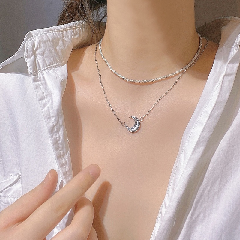 Vòng cổ Đính Đá Lấp Lánh Thời Trang Dành Cho Nữ