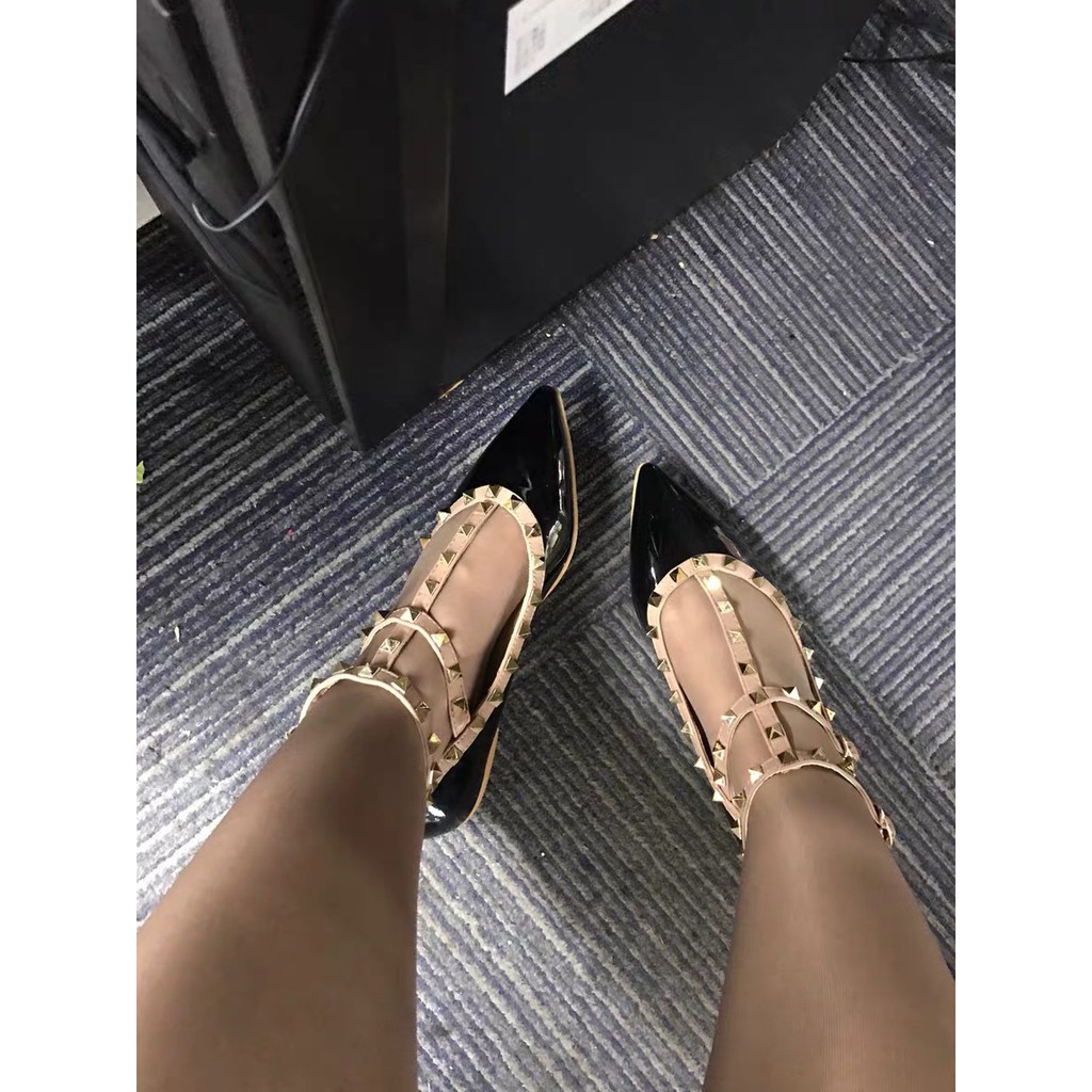 (ORDER) Giày valen đinh tán, quai bệt 3 màu sang chảnh | BigBuy360 - bigbuy360.vn