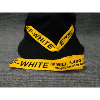 Mũ ( nón ) BUCKET Có Đuôi OFF WHITE Cá Tính