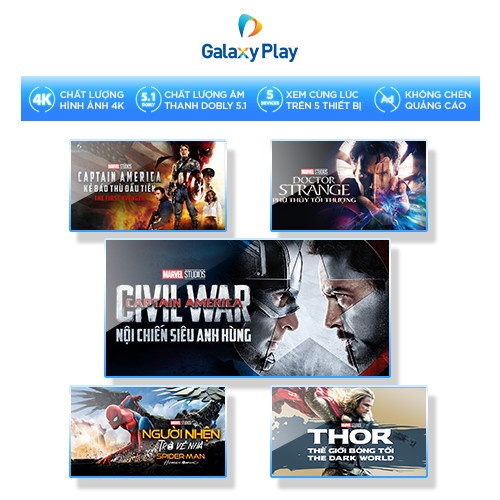 Gói Galaxy Play Mobile 3 Tháng trên ứng dụng Galaxy Play