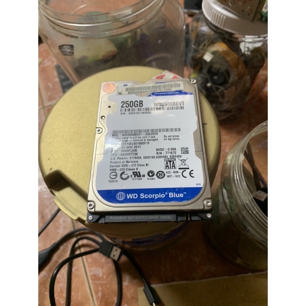 hdd cho laptop lưu data crystal diskinfo good sức khoẻ 100% đã test