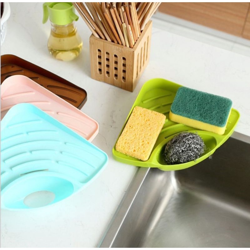 Kệ góc gắn bồn rửa chén