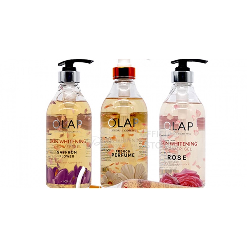 SỮA TẮM TRẮNG DA HƯƠNG NƯỚC HOA OLAP - SKIN WHITENING SHOWER GEL