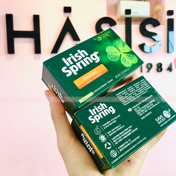 IRISH SPRING - Original Fell Clean And Fresh 104.8g~113g (XBC)