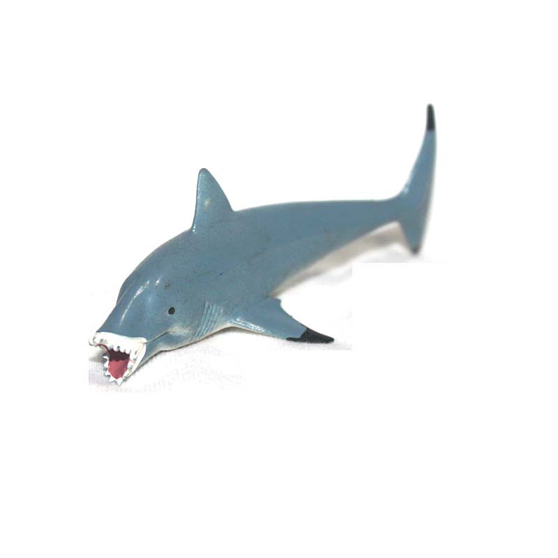 【Spot】safari simulation marine animal model toy chalky shears shark megalodon