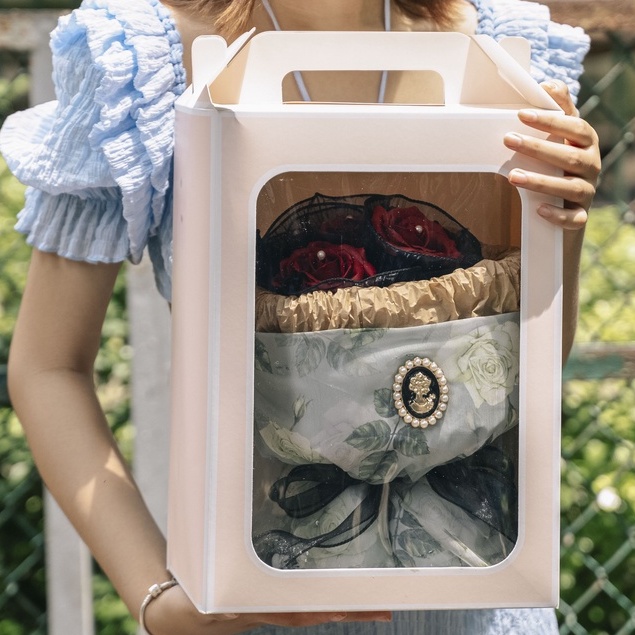 Bó hoa mini Summer Tage - Quà tặng siêu xinh, Hộp hoa tặng sinh nhât, kỷ niệm mãi mãi