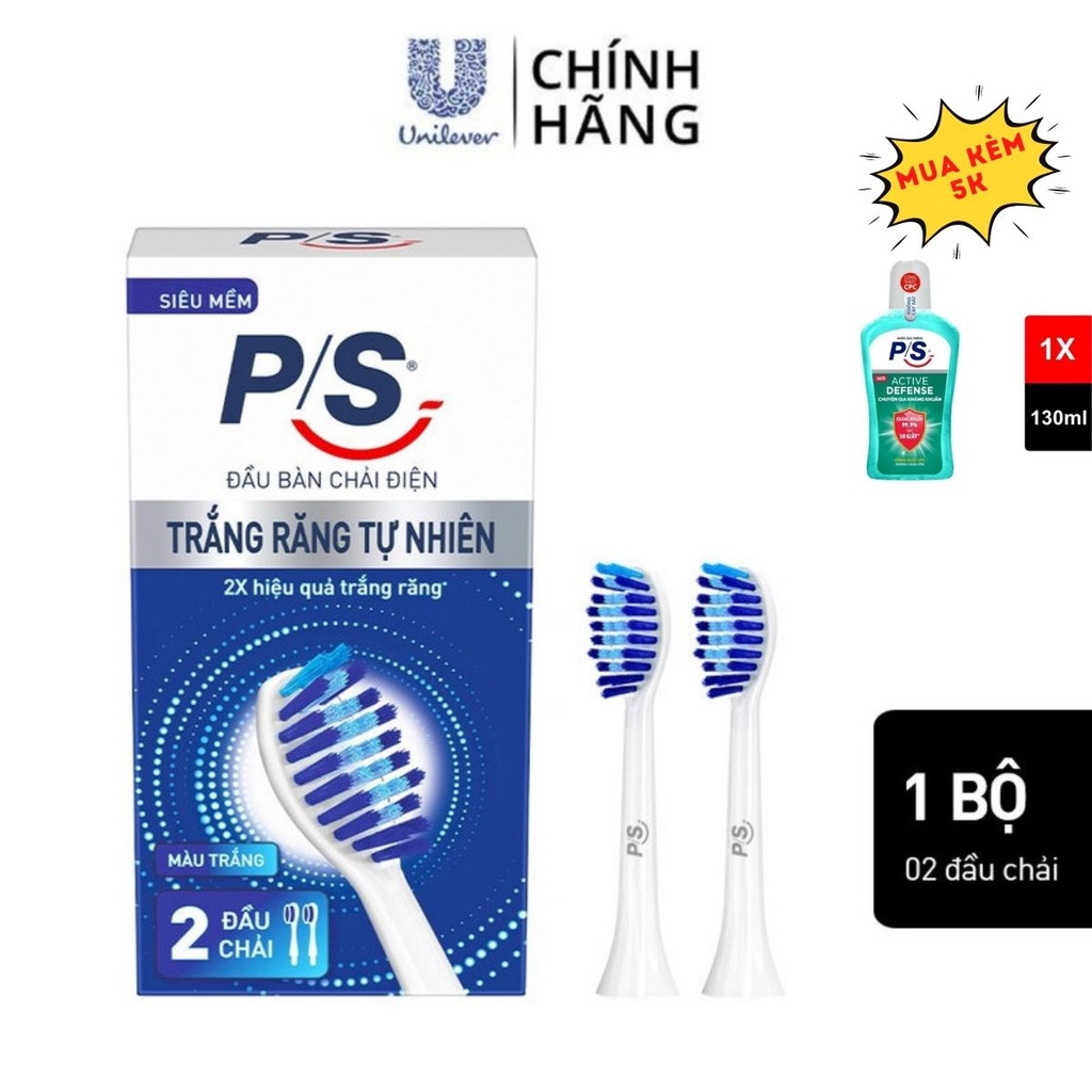 Bộ 2 đầu bàn chải điện P/S S100 Pro