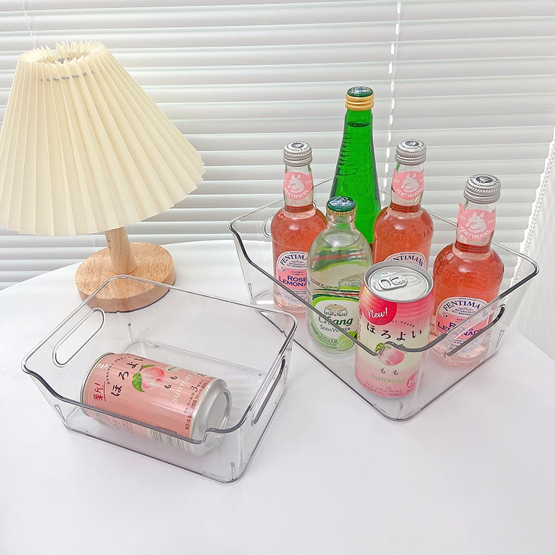 Hộp Đựng Đồ Ăn Vặt / Sách / Mặt Nạ Trong Suốt Để Bàn Tiện Dụng