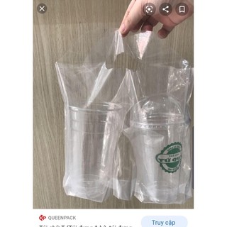 Túi đựng trà sữa loại 2 cốc,có vách ngăn