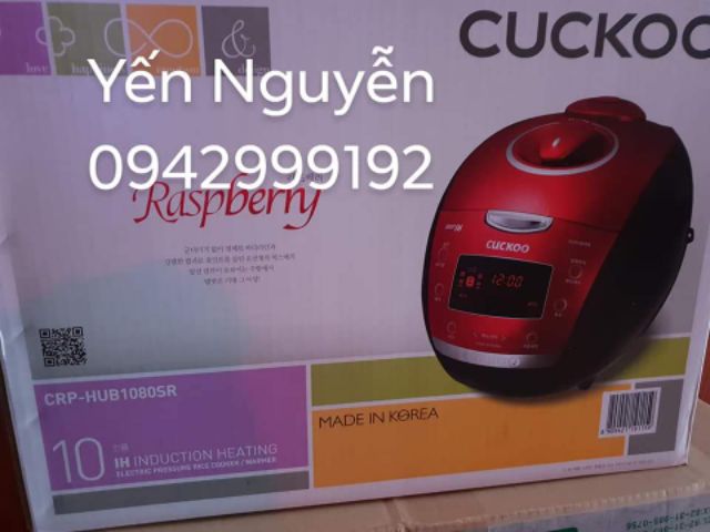 Nồi cơm điện cao tần Cuckoo CRP-HUB1080SR