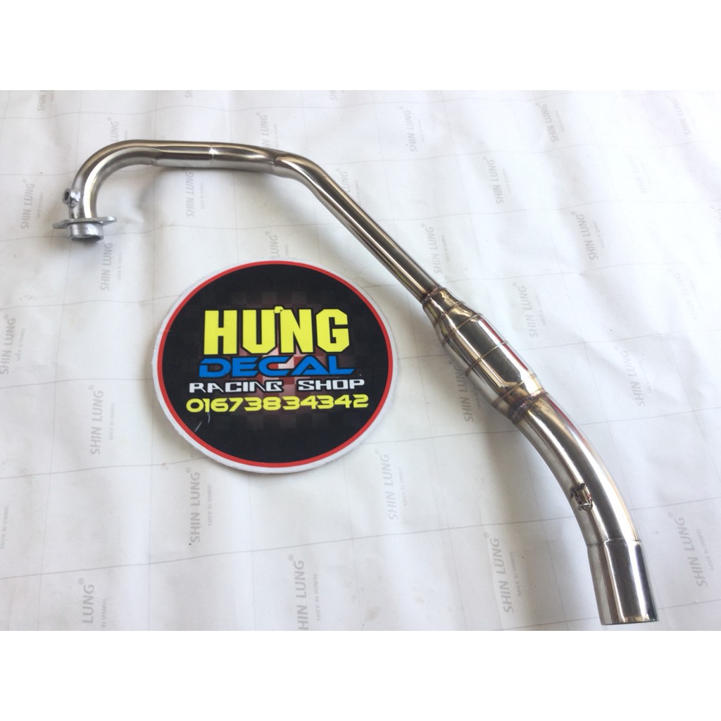 Cổ pô bầu hơi inox RAIDER FI