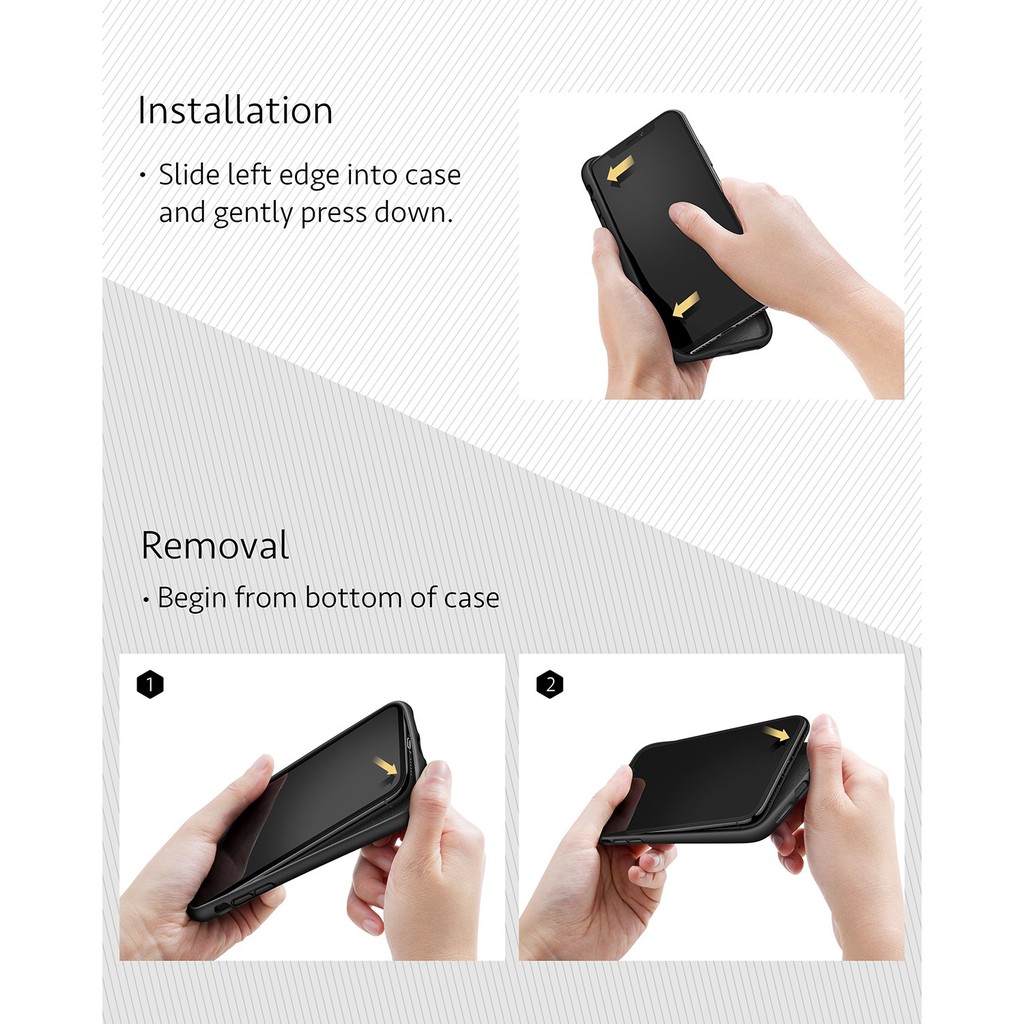 Ốp Lưng ANKER Karapax Silicone cho IPhone X A9028 mỹ