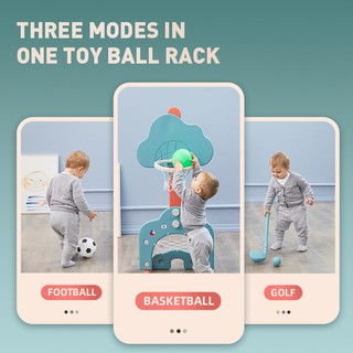 [FREESHIP TOÀN QUỐC] Cột bóng rổ bóng đá golf cho bé, Cột bóng rổ đám mây SQLQJ111