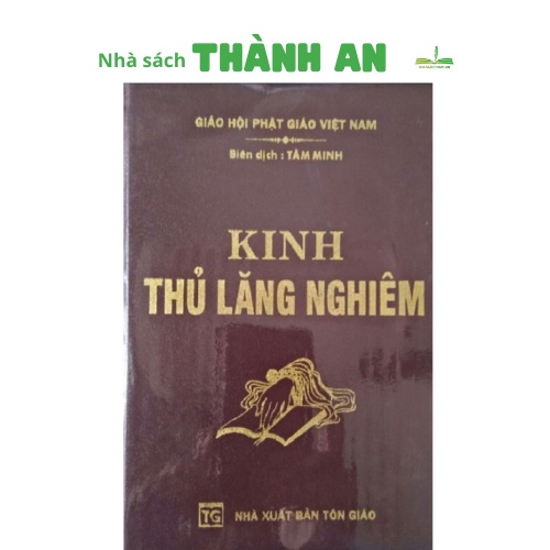 Sách - Kinh thủ lăng nghiêm trọn bộ ( bìa da )