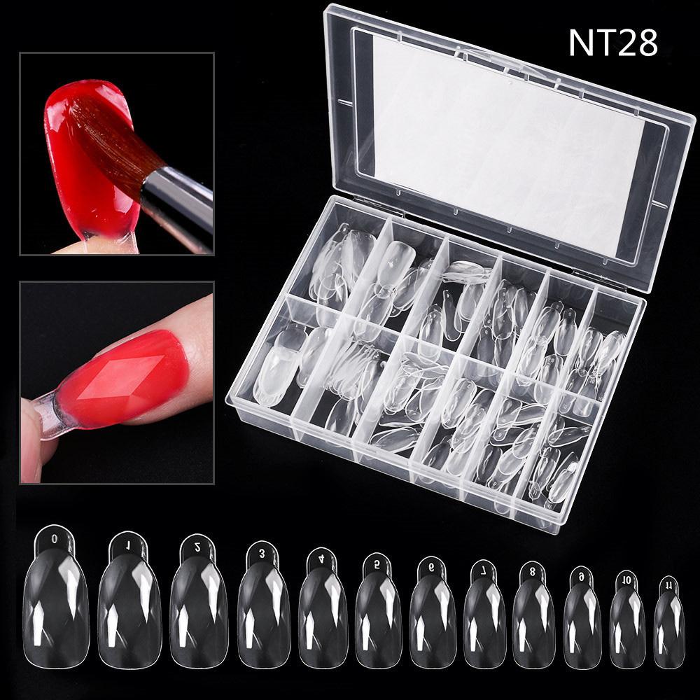 Bộ Khuôn Đắp Móng Gel UV 12 Kích Cỡ DIY