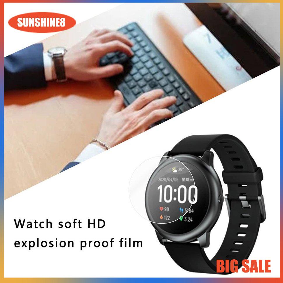 【SUN】2pcs/set Soft High-definition Explosion-proof Film Tempered Glass Film