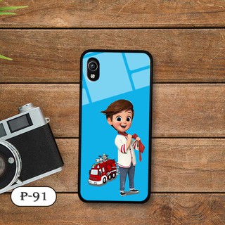 Ốp lưng kính 3D Vivo Y91C-cute