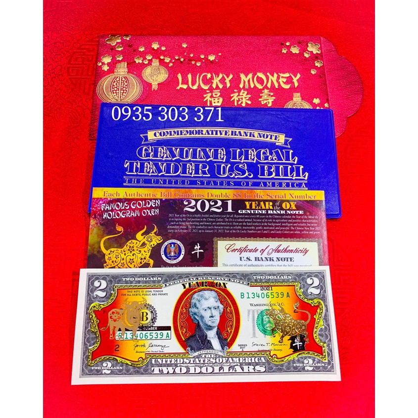 Combo 2 Đô Hình Con Trâu Vàng Quà Tặng Tết 2021 May Mắn