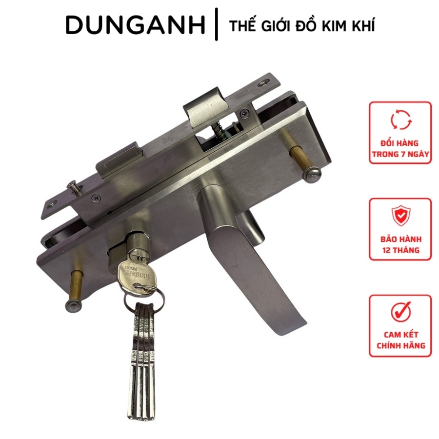 Khóa cửa tay gạt Kim Khí Dung Anh Khoá thông phòng tay gạt Inox 304 Osumy