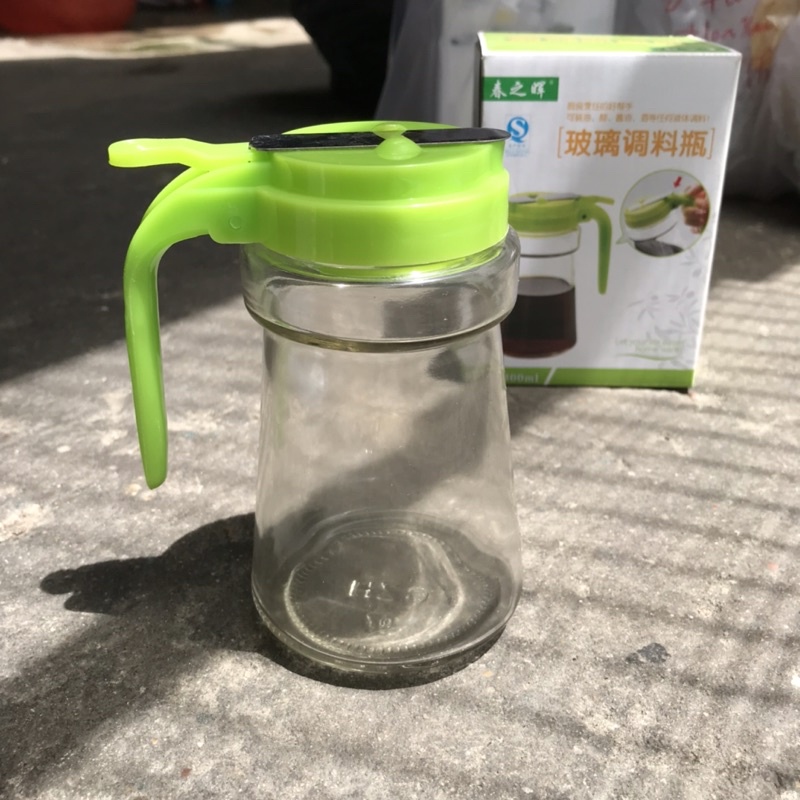 Bình đựng nước mắm, dầu giấm thuỷ tinh