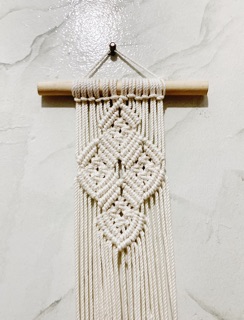 Mành Macrame mini treo tường trang trí