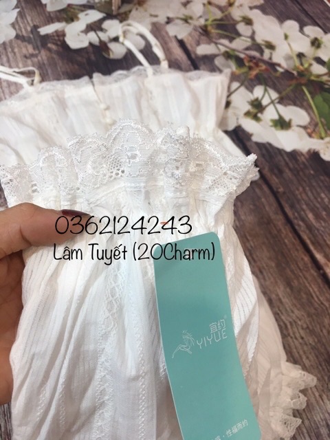 Set đồ ngủ ren trắng 2 dây siêu xinh,set đồ chụp ảnh bầu SP012