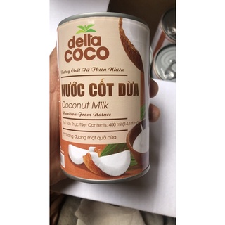 NƯỚC CỐT DỪA BẾN TRE 400gr