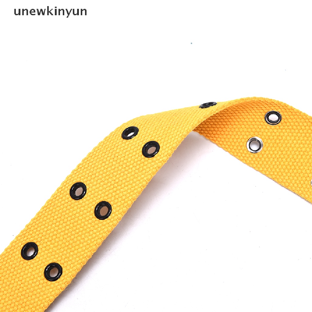 Mới Thắt Lưng Vải Canvas Phong Cách Harajuku Cá Tính Cho Nam Nữ