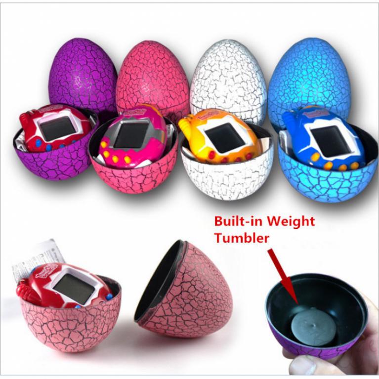 Bagge Đồ chơi nuôi thú ảo Tamagotchi kèm vỏ trứng cổ thập điển niên 90