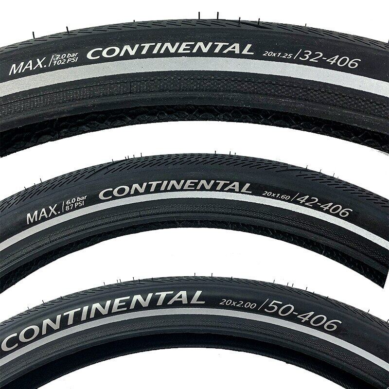 Lốp Xe Đạp 20 inch 20 * 1.25 / 1.6 20 * 2.0 BMX 406 Có Gai Phản Quang