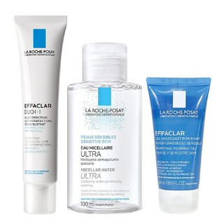 Bộ Sản Phẩm Giảm Mụn Ngừa Thâm La Roche Posay Effaclar
